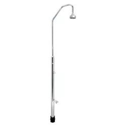 Ducha piscina con 1 rociador y 1 grifo lavapi