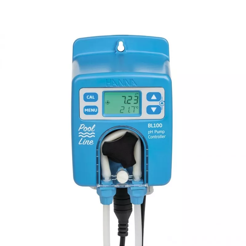 Bomba peristáltica de pH Hanna BL100-00 con control de pH y Temperatura