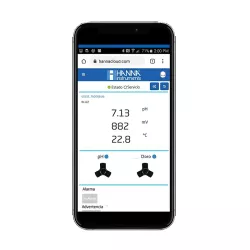 Control automático pH, Redox y Temperatura Hanna BL121-10 con Hanna Cloud