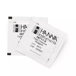 Reactivo en polvo cloro total 25 test