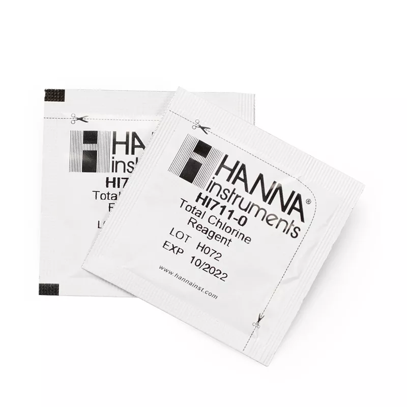 Reactivo en polvo cloro total 25 test
