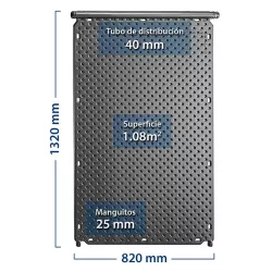 Colector solar piscinas oku 1000