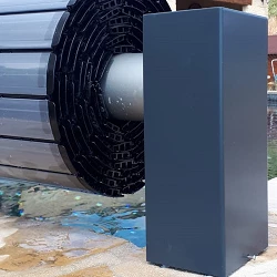 Cubierta automática flotante de lamas modelo Element de 8 x 4 m