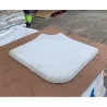 Kit Piedra para piscina de 8x4+Escalera Romana Cuadrada 2x1,5mts. exterior
