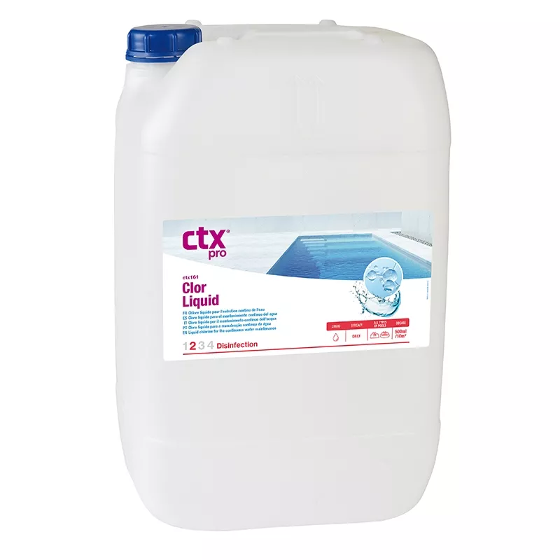 Cloro líquido CTX 161 en 20lts