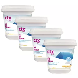 Minorador de pH CTX 10 en 5 kg - Pack de 4 envases