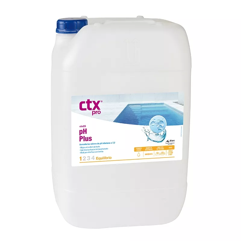 Incrementador de ph CTX 25 en 20 lts