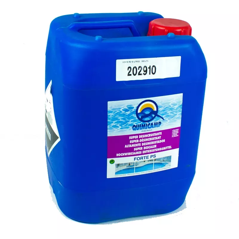 impiador super desincrustante Quimicamp Forte PS en 10 litros