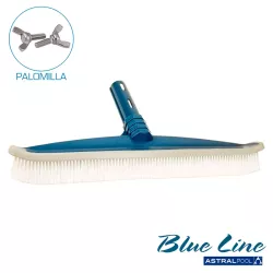 Escova de parede Blue Line com pega de fixação