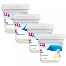 Incrementador de pH CTX 20 en 5 kg - Pack de 4 envases