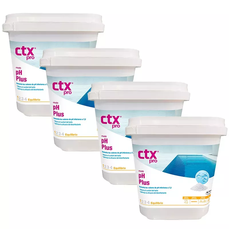 Rinforzatore di pH CTX 20 in 6 kg - Confezione da 4 contenitori