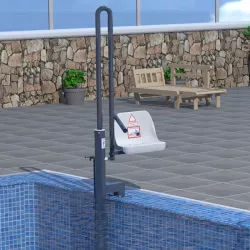 Semi-draagbare hydraulische lift 130 kg