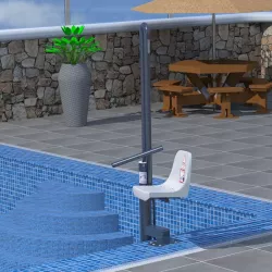 Semi-draagbare hydraulische lift 130 kg