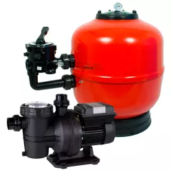 Pack filtración Star Plus 600 + bomba velocidad variable Noxplus 1 CV