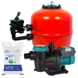 Pack de filtration Star Plus 600 + pompe à vitesse variable Silen Plus 1M + AFM