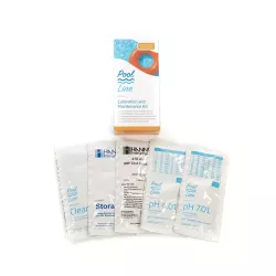 Hanna Kit de calibração e manutenção de pH e ORP da Pool Line BL123-70