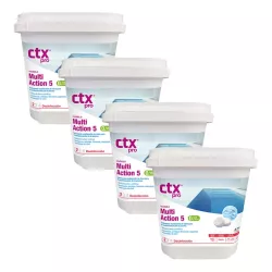 Multiactie in tabletvorm CTX 393 in 5 kg - Pak van 4 verpakkingen