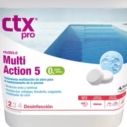 Multiacção em forma de comprimido CTX 393 em 5 kg - Embalagem de 4 pacotes