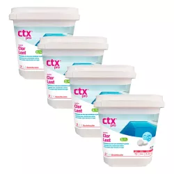Tablettes de chlore lent CTX 370 en 5 kg - Paquet de 4 paquets