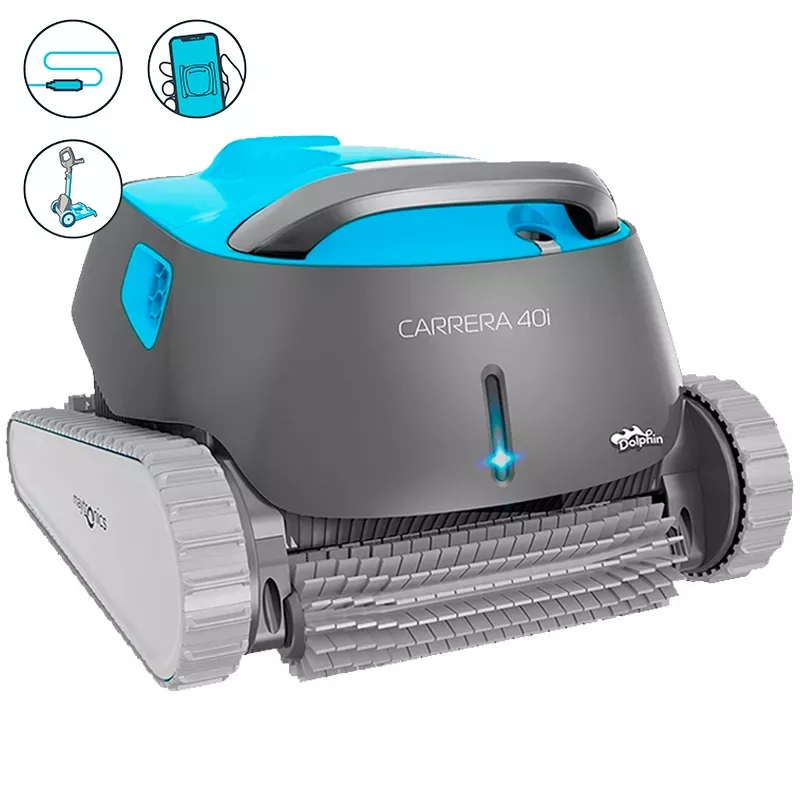 Limpiafondo automático Dolphin Carrera 40i