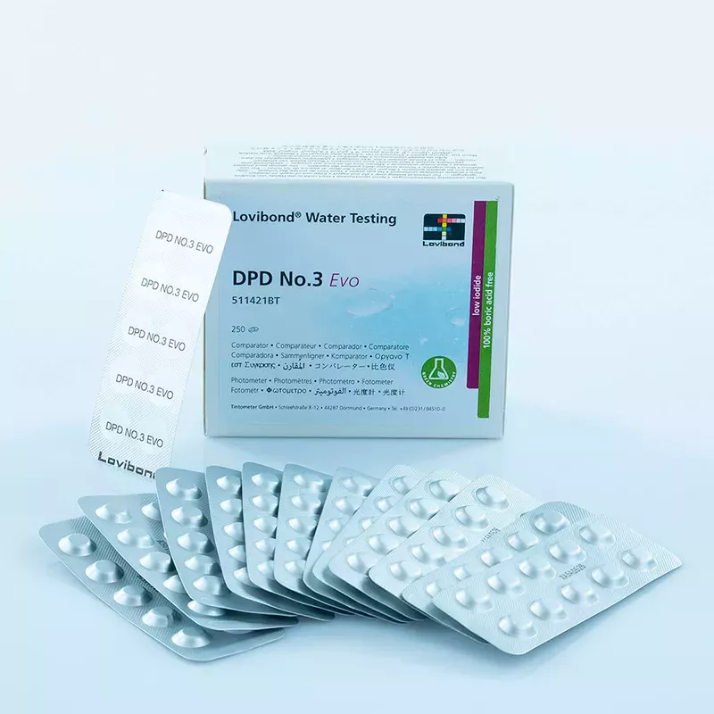 DPD Reagens Nr. 3 Totaal Chloor fotometer