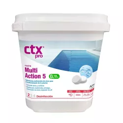 CTX 379 Chlorine Multiaction special para filtros de cartucho e de terra de diatomáceas