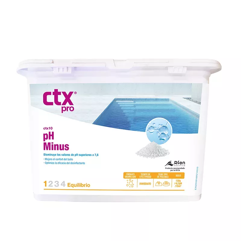 Minimiseur de pH CTX 10 en 1,5 kg.