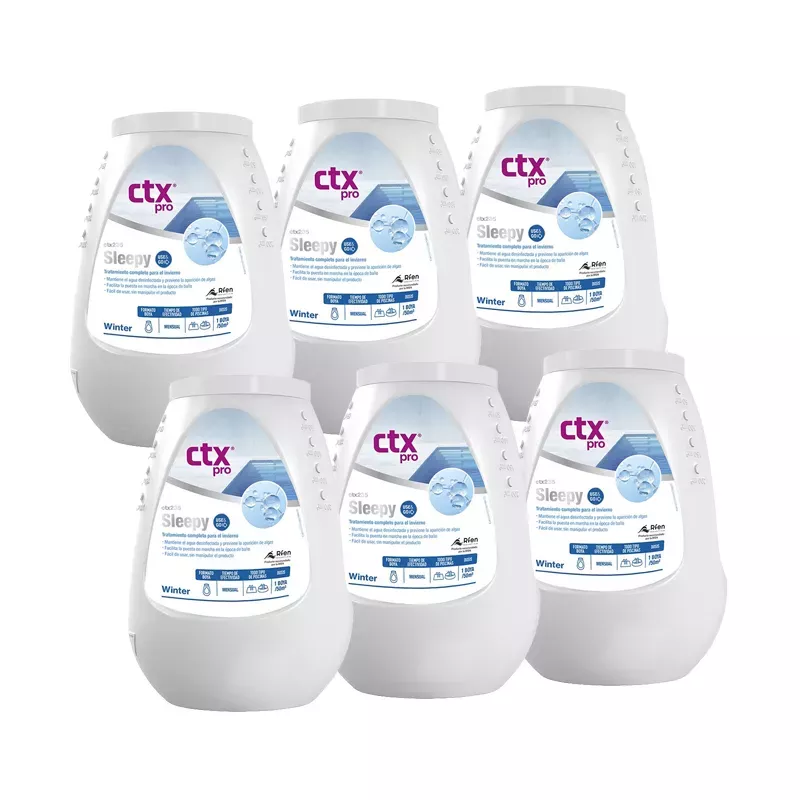 Produit d'hivernage pour piscine CTX Sleepy- Paquet de 6 paquets