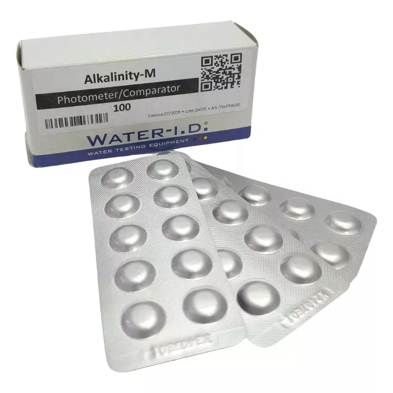 Reactivo Alcalinidad fotómetro PrimeLAB (100 tabletas)