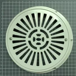 Swimming pool drainage grating 200mm.