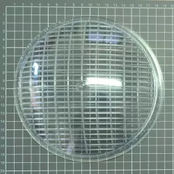 Lentille transparente pour une mise au point plane Astralpool