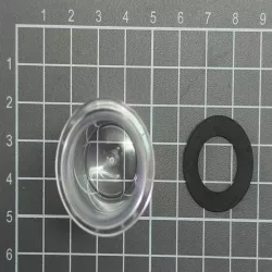 Astralpool Valve de sélection de remplacement Visière avec joint d'étanchéité 4404120108