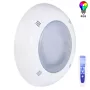 Projetor plano LED Astralpool Lumiplus Essential Flat RGB 1100 lumens Wireless com controlo remoto