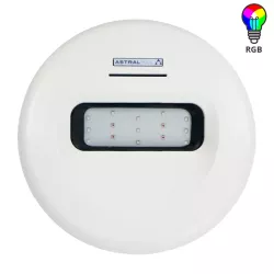 Projetor LED Astralpool LumiPlus Design RGB Branco puro