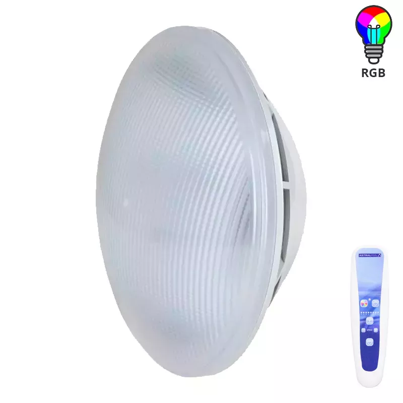 Lampe LED PAR56 Astralpool Lumiplus Essential Light RGB 1100 lumens avec contrôle sans fil