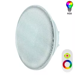 LED RGB PAR56 Luce LED RGB da 800 lumen con unità di controllo