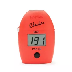 Tester digital de ferro HANNA Checker HI746, medição de 0-999 ppb, inclui cubetas e reagentes