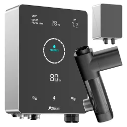 Aquark Mr. Pure Genius 14 g/h WiFi + pH + Redox Chlorinator mit niedrigem Salzgehalt