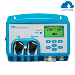 Controllo automatico di pH, ORP e temperatura Hanna BL122-10 con Hanna Cloud