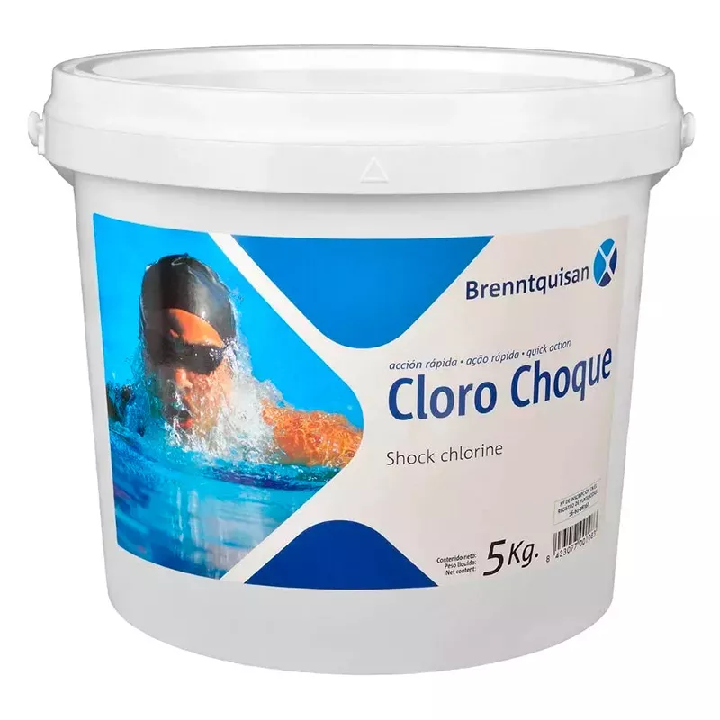 Brenntag Cloro rápido granulado Brenntquisan 5 kg