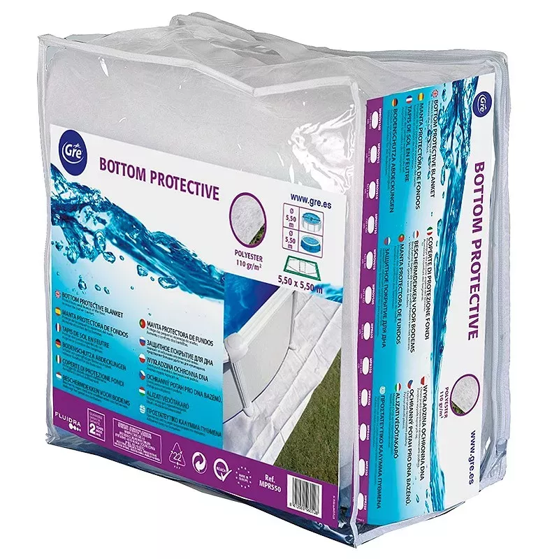 Protective pool blanket GRE 550 x 550 cm