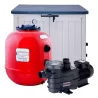 Caseta superficie Coral Alaska 500 Hayward 0,8 HP
