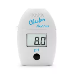 Tester digital de pH HANNA Checker HI779, medição de 6,5 a 8,5, inclui cubetas e reagente para 100 testes