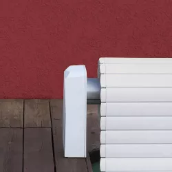 Erhöhte automatische Abdeckung Astralpool Ulmo mit PVC-Lamellen: Sicherheit, Effizienz und Design für Ihren Pool.