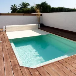 Astralpool Ulmo Automatic raised slatted cover 8x4 meters