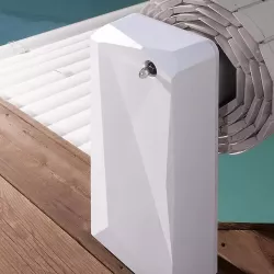 Astralpool Ulmo Automatic toit à lamelles surélevé 9x5 mètres