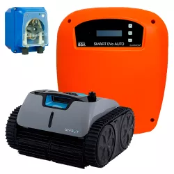 Clorador BSV SMART EVo AUTO 25 + Kit control de pH + Wybot i20 NG