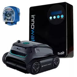 Salt chlorinator Innowater SALT 20 + pH Regulator Seko Dinamik + Wybot i30 NG