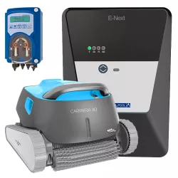 Astralpool Seko Dolphin Clorador E-Next 21 + controlador de pH PoolMatch + Carrera 30