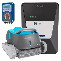 Astralpool Seko Dolphin Chlorinateur E-Next 30 + régulateur de pH PoolMatch + Carrera 40i